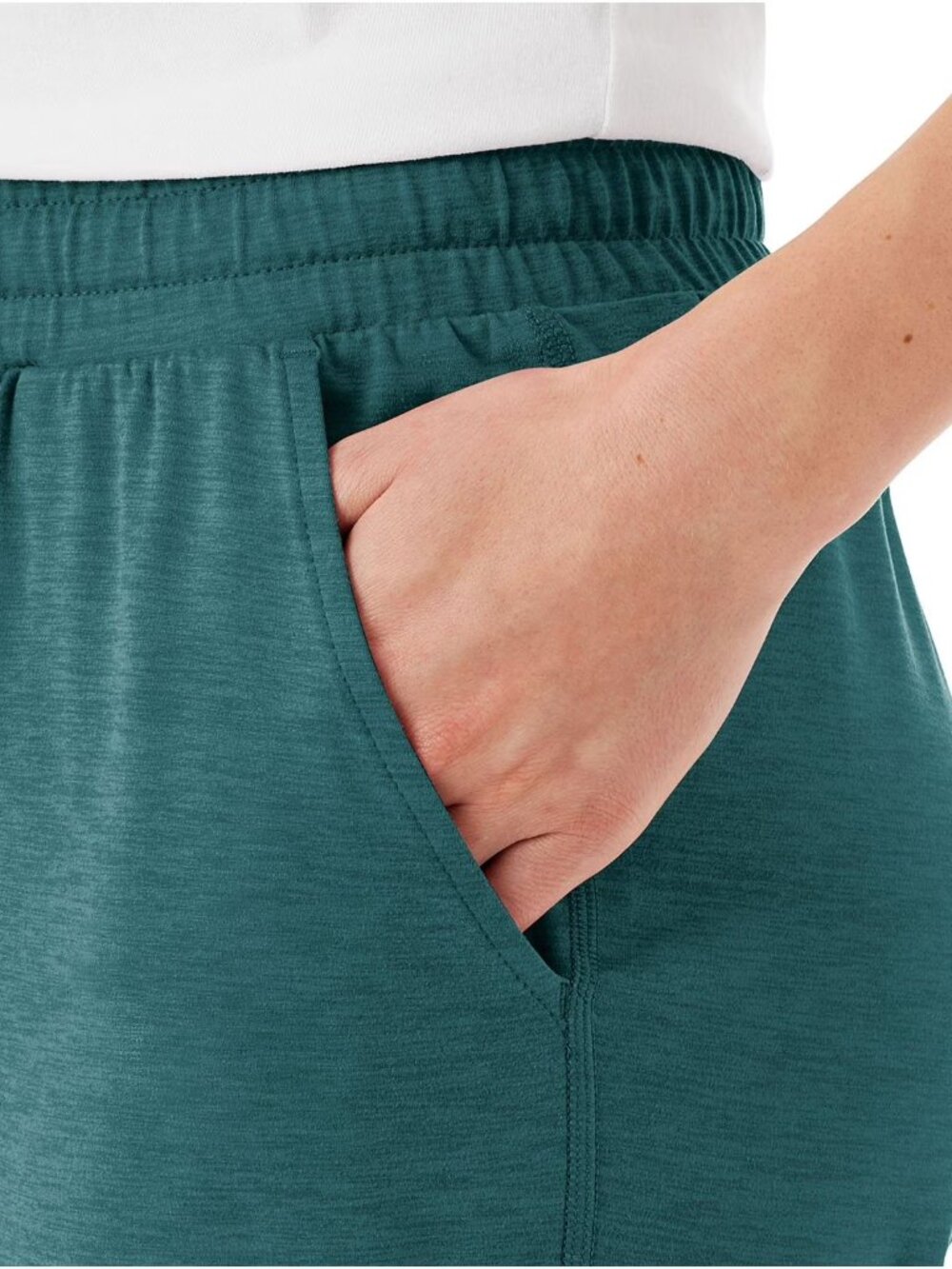 NWT Member's Mark Women's Favorite Soft Jogger Turquoise Sz L - Picture 4 of 8